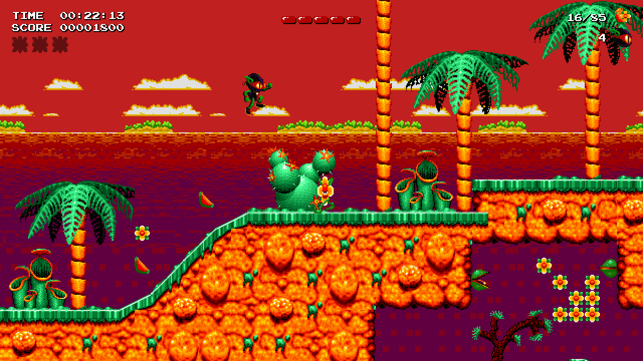 A still from Zool Redimensioned